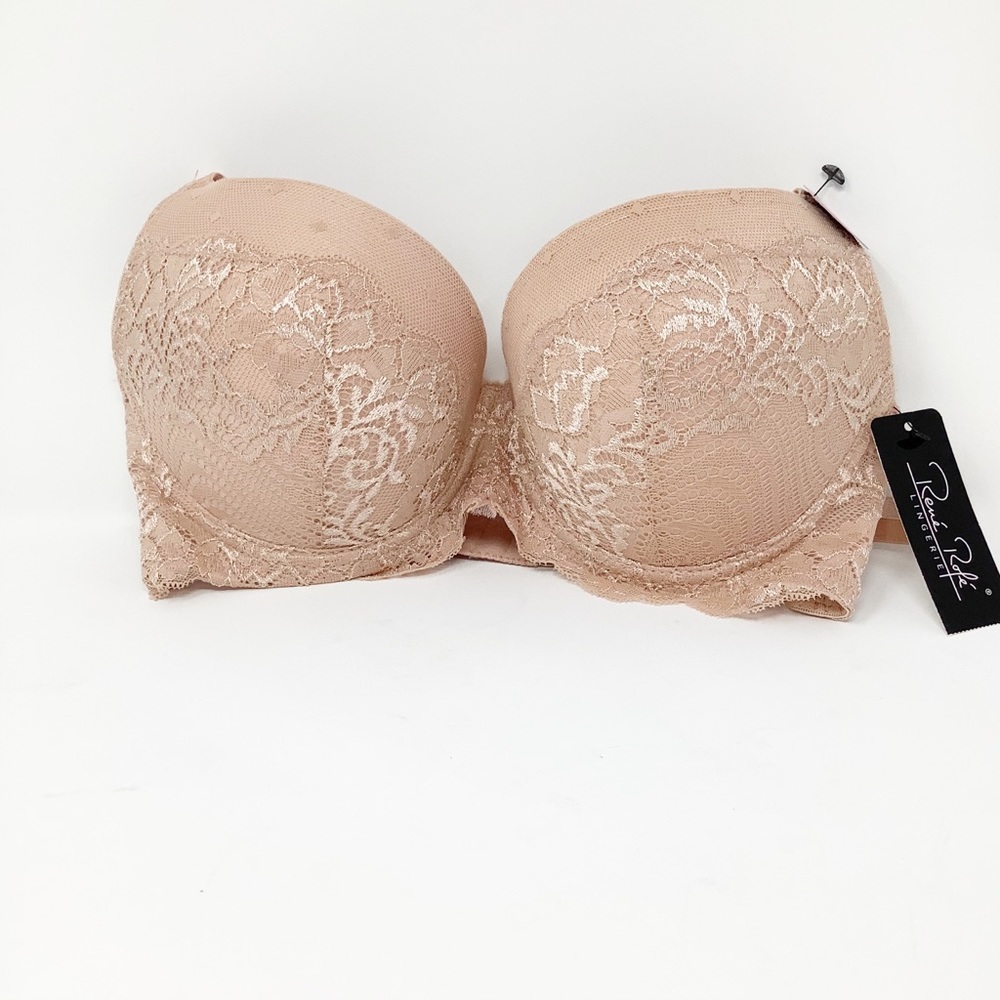 🆕 RENE ROFE 36C Cream Colored Bra